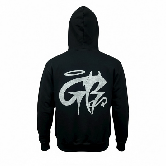 Prayers Rhinestone + Pearls Hoodie