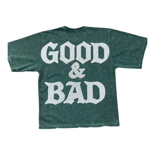 Medusa Tee (Green Acid Wash)